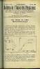 Bulletin de l'union des physiciens n° 428 - Sur l'étude de l'effet thermoélectronique par L. Quevron et M. Odier, Sur le mécanisme biochimique de la ...