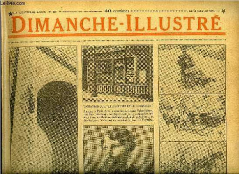 Dimanche-Illustré n° 152 - La chambre va discuter le projet revu par la commission des finances, M. Luther a formé le nouveau cabinet du Reich, Le roi ...