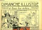 Dimanche-Illustré n° 734 - Un amateur de T.S.F. par Henry Gerrar, Une ravissante image Mme Récamier par Marcy D. de Fraisans, L'ile au poison (suite) ...