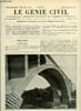 Le g&eacute;nie civil tome LXXI n&deg; 24 - Grandes voutes par A. Bonnet, Travaux d'apr&egrave;s guerre dans les ports, les rivi&egrave;res et les canaux (suite et fin) par ...