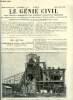 Le g&eacute;nie civil tome LXXXVIII n&deg; 11 - La carbonisation des lignites a basse temp&eacute;rature aux mines de Laluque par Edmond Marcotte, Th&eacute;orie des voutes ...
