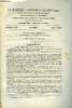 Le moniteur scientifique du docteur Quesneville n° 730 - Les produits chimiques a l'exposition universelle de 1900 par P. Gloess et R. Bernard, Sur ...