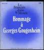Le français dans le monde n° 103 - Numéro spécial en hommage a Georges Gougenheim - Georges Gougenheim par Paul Rivenc, Les vocabulaires fondamentaux ...