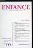 Enfance n° 3-4-5 Apprentissages intentionnels a allure libre : études comparatives d'enfants normaux et débiles mentaux par G. Denhière, Une tentative ...