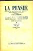 La pens&eacute;e - nouvelle s&eacute;rie n&deg; 21 - Paul Langevin par Georges Cogniot, Andr&eacute; Jdanov et la responsabilit&eacute; de l'intellectuel par Pierre Hentg&egrave;s, Un d&eacute;bat ...