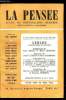La pensée - nouvelle série n° 57 - Colloque du 1er mars 1954, Lénine philosophe et savant, Lénine et les sciences de la nature par Jean Orcel, Lénine ...