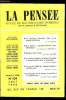 La pens&eacute;e - nouvelle s&eacute;rie n&deg; 104 - Les g&eacute;n&eacute;raux allemands, Hitler et le complot du 20 juillet par Gilbert Badia, Que signifie l'autod&eacute;termination ...