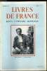 Livres de France n° 8 - Jean Cocteau par Roger Bodart, Matisse par Jean Cocteau, De l'admiration par Jean Cocteau, Jean Cocteau vu par André Gide, ...