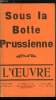 L'oeuvre n&deg; 33 - Mon carnet par Urbain Gohier, Le bazar de M&eacute;zin par G. de la Fouchardi&egrave;re, L'arm&eacute;e nouvelle par U.G., Les allemands chez nous, ...