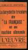 L'oeuvre n&deg; 33 - Le mensonge de l'amnistie ou les rancunes de Marianne par Gustave T&eacute;ry, Les allemands chez nous, Les deux palais par Jean Brezolles, ...