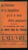 L'oeuvre n&deg; 48 - Allusions par Gustave T&eacute;ry, Un pr&eacute;sident populaire ? Marianne et Griselidis par Robert de Jouvenel, Deux g&eacute;n&eacute;raux, Les bourreaux ...
