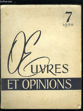 Oeuvres et opinions n° 7 - Ils ont combattu pour la patrie ? par M. Cholokhov, Après les noces par D. Granine, Dans la steppe par M. Tcherkassova, ...