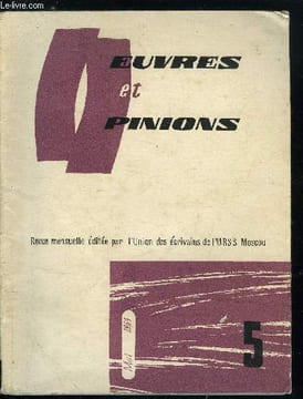 Oeuvres et opinions n° 65 - La lumière de l'étoile lointaine par Alexandre Tchakovski, Les cygnes et la neige par Guéorgui Semionov, Léonide Martynov ...
