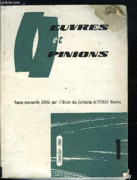 Oeuvres et opinions n° 85 - Prix nobel par Mikhaïl Cholokhov, Terres défrichées par Mikhaïl Cholokhov, La pluie d'or par Mikhaïl Antcharov, Notes ...