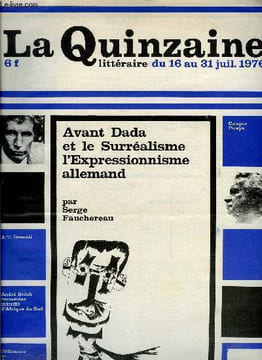 La quinzaine littéraire n° 237 - Les enchantements de Glastonbury par Diane de Margerie, La fosse aux chiens par Michel Gresset, La boutique aux ...