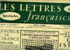 Les lettres françaises n° 497 - Grandeur de la France par Pierre Daix,Une nouvelle inédite de Howard Fast, qui est-ce ?, Le soleil a rendez vous avec ...