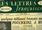 Les lettres françaises n° 499 - De quelques tableaux français au musée Pouchkine, a Moscou par Aragon, Les fusillées de la Maltière par Robert Merle, ...