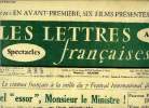 Les lettres françaises n° 509 - Quel essort, Monsieur le Ministre ? par claude Autant-Lara, Un grand poèe tchèque vient en France, Vitezlav Nezval par ...