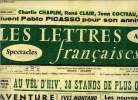 Les lettres françaises n° 591 - Au vel' d'hiv', 30 stands de plus qu'en 1954, L'aventure, Joseph Kessel présente La Vallée des rubis, Georges Arnaud ...