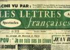 Les lettres françaises n° 614 - Le cirque de Moscou a Paris, Popov : je ne suis pas un clown mais un comique, Le débat sur Jean Racine, ous les ...