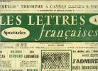 Les lettres françaises n° 617 - Le débat sur Jean Racine, j'admire Vilar mais beaucoup plus Racine par Marcel Achard, Le chant des gueux par Gérard ...