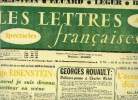 Les lettres françaises n° 710 - Pour le 10e anniversaire de sa mort, un texte inédit en français de Serge Eisenstein : comment je suis devenu metteur ...