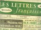 Les lettres françaises n° 714 - Qu'est ce que l'avant garde en 1958 ?, Philippe Soupault, René Clair, Après Julien Benda, Gustave Cohen, Marie Noël, ...