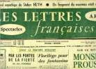 Les lettres françaises n° 740 - Du fascisme par Pierre Daix, Avant la rentrée scolaire, par les portes de la fierté par Jean Marcenac, Sur ce rivage, ...