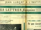 Les lettres françaises n° 1018 - Dans les fourgons de Planchon, un Shakespeare inattendu : Troilus et Cressida, Le maitre d'Aubusson a l'académie des ...
