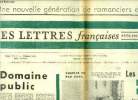 Les lettres françaises n° 1049 - Domaine public par Aragon, Chaplin vu par Oona, Les marxistes, Balzac et Zola par R.L., Le message d'un grand artiste ...