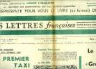 Les lettres françaises n° 1050 - Les soviétiques inaugurent leur second plan septennal avec le premier taxi de l'espace par Hilaire Cuny, L'exposition ...