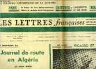 Les lettres françaises n° 1087 - Au printemps 65, journal de route en Algérie par Jacques Berque, Une grande exposition a Toulouse, Picasso et le ...