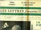 Les lettres françaises n° 1088 - La mort d'un juste par Pierre Daix, Calder : l'endroit importe peu, on a tout dans les yeux, tout dans les poches par ...