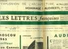 Les lettres françaises n° 1089 - Moscou 1965 meilleur que Cannes par Georges Sadoul, L'explosion de l'architecture, Audiberti par André Reybaz, A ...