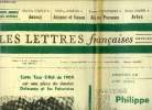 Les lettres françaises n° 1091 - Cette Tour Eiffel de 1909 est une pièce du dossier Delaunay et les futuristes, Entretiens sur l'état actuel, Pierre ...