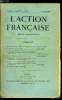 L'action française n° 133 - Notes politiques - la mort de Syveton (suite) par Henri Vaugeois, La politique et le clergé par Louis Dimier, Le ...