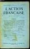 L'action française n° 141 - Notes politiques - M. Rouvier aura des ennuis par Henri Vaugeois, La réaction classique, conférence faite a la Société des ...