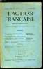 L'action française n° 146 - Notes politiques : Henri Vaugeois, L'avenir social par Louis Archambaudière, Le gouvernement de la défense nationale ...