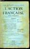 L'action française n° 186 - Le haut commandement et l'indiscipline, Déposition du général Chamoin devant la Cour de Cassation par le général Chamoin, ...