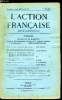 L'action française n° 189 - Nouveau défi aux Dreyfusards, Lettre a M. Clemenceau, président du Conseil, ministre de l'intérieur Léon de Montesquiou, ...