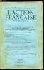 L'action française n° 192 - Lettre de Monseigneur le Duc d'Orléans a M. le duc de Doudeauville, Royauté, noblesse, Tiers Etats par Vte J. de Croy, A ...