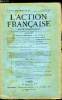 L'action française n° 200 - Le voyage de Monseigneur le duc d'Orléans, Notes politiques - radicalisme et patriotisme par Henri Vaugeois, La révolution ...