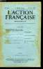 L'action française n° 253 - Les éléments de la nationalité française par Auguste Longnon, Aux descendants des anciens députés de Vizille par La Tour ...