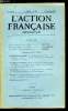 L'action française n° 257 - Les prisons de l'ancien régime par Léon Prieur, Proudhon critique littéraire par Henri Lagrange, La crise ouvrière ...