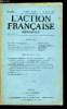 L'action française n° 269 - La portée d'une élection par Pierre Lasserre, 1813-1913 par le commandant Dublaix, Jean Jacques Rousseau a Ermenonville ...