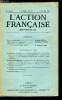 L'action française n° 272 - Notes finlandaises par Jacques Milleret, L'equivoque du classicisme par Jean Marc Bernard, Gambetta et la défense ...