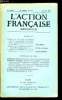 L'action française n° 275 - Rapport sur les cours de l'institut d'action française pour l'année 1912-1913, lu dans la séance de cloture du 30 juin ...