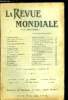 La Revue Mondiale n&deg; 13-14 - Raymond Poincar&eacute; par Hugues le Roux, Le cout de la vie et les salaires par Henri Joly, La Chine et le Chantoung par ...