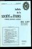 Bulletin de la société des études littéraires, scientifiques et artistiques du Lot tome CIV n° 1 - Le biface-hachereau de Montgesty par G. Maury et A. ...