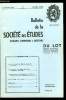 Bulletin de la société des études littéraires, scientifiques et artistiques du Lot tome CVI n° 1 - Les églises de Bonneviole et d'Autoire par Louis ...